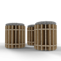 małe pufy 3szt brązowe 03.png
